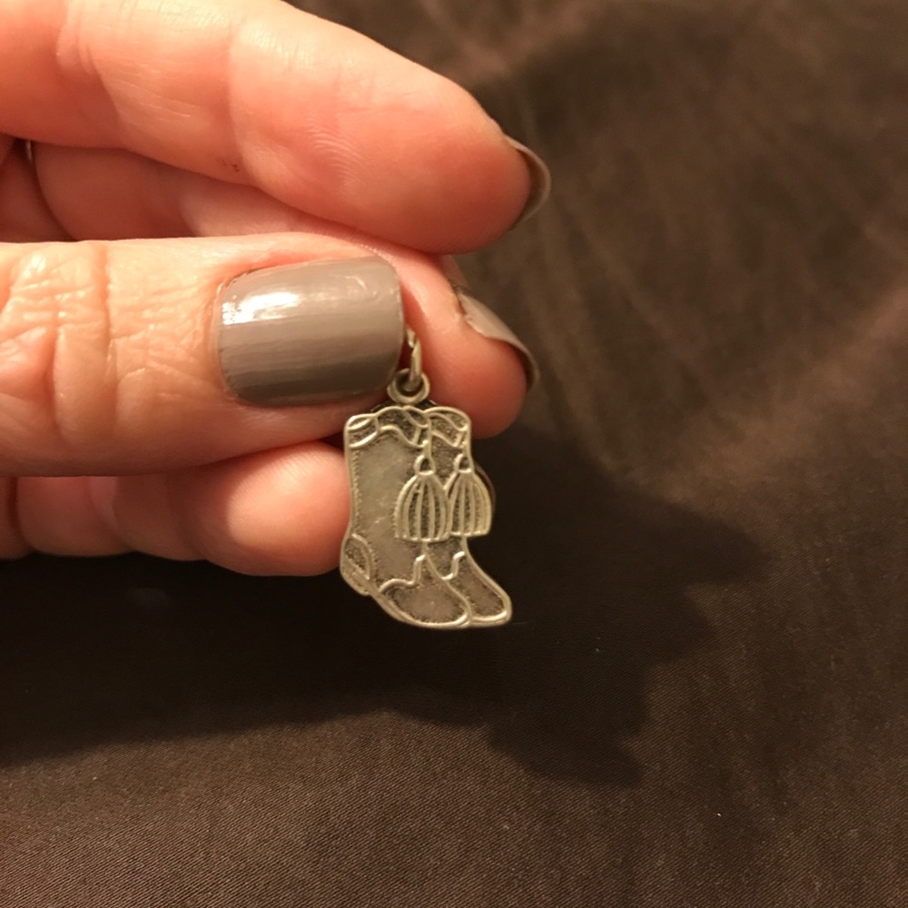 Drill team boots charm